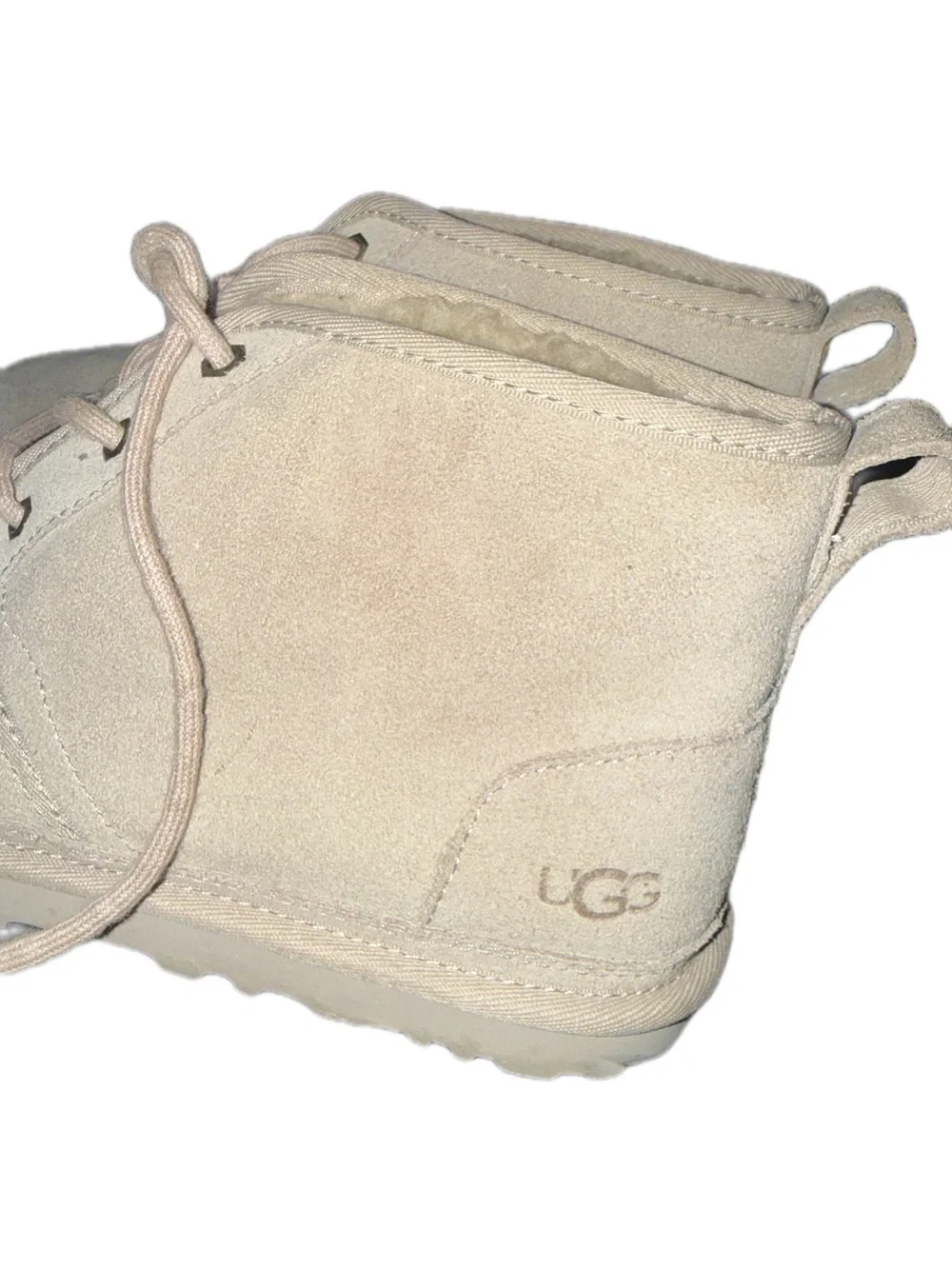 UGG Men's Taupe Suede Chukka Boots